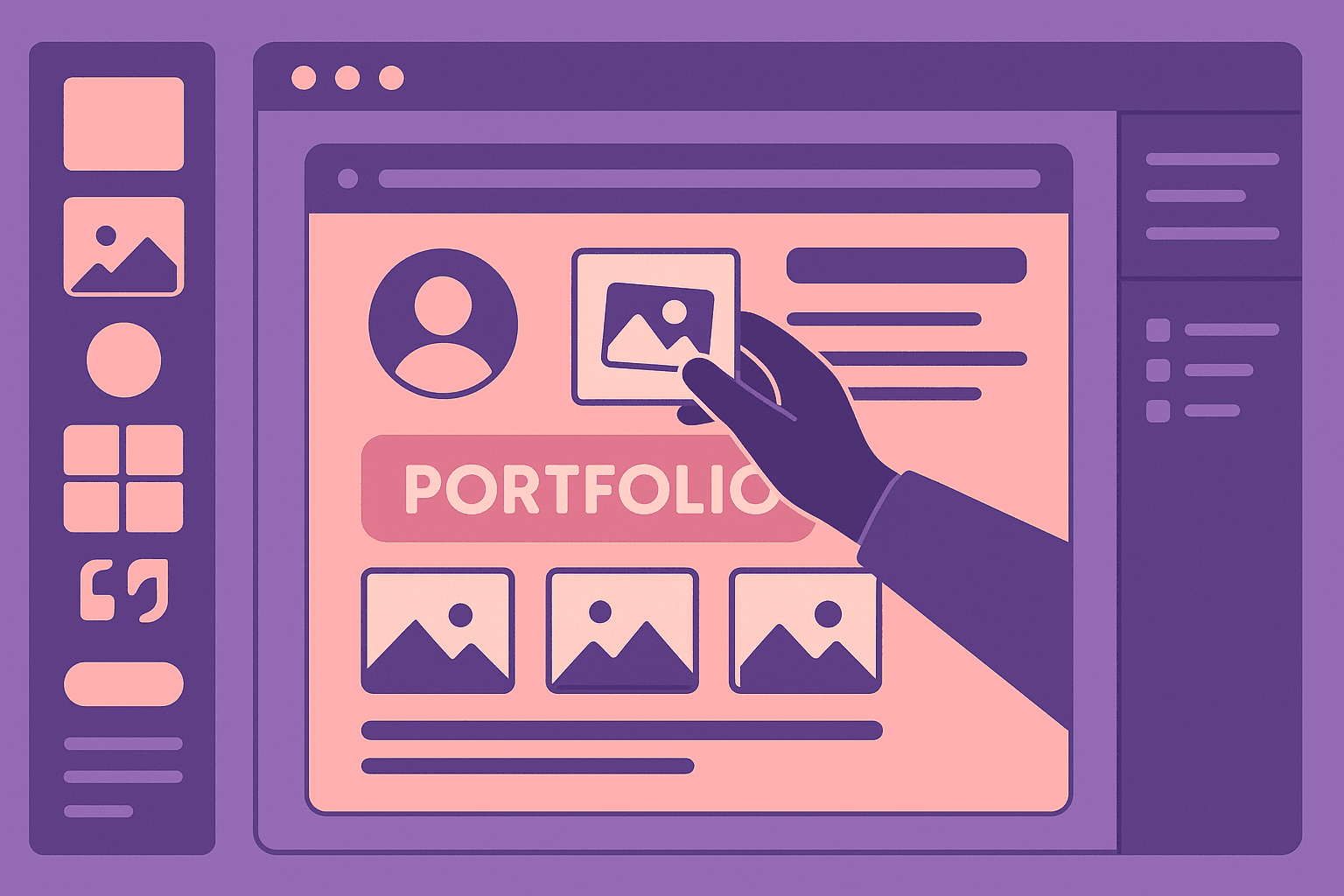 Framer portfolio tutorial showing design portfolio build steps and launch checklist