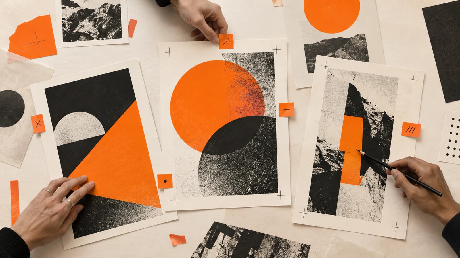 Design studies arranged for a focused critique conversation