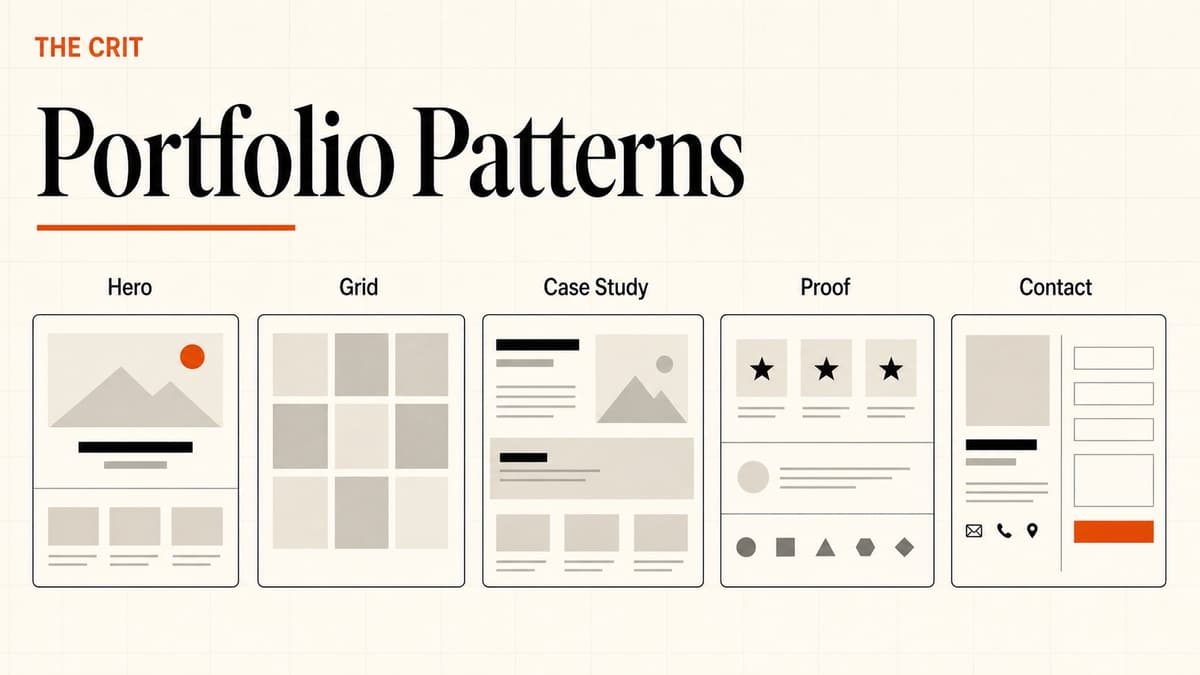 7 Portfolio Websites That Get Designers Hired: Real Examples | The Crit