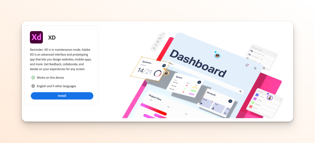 Adobe XD Creative Cloud Pricing